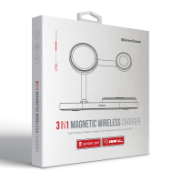 Зарядний пристрій Armorstandart Wireless Charging H102 3 in 1 Magnetic Black (ARM78103) Diawest