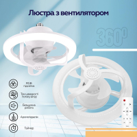 Вентилятор XoKo LED RGB Fan Light 100 Aroma (XK-FL-100RGB) Diawest