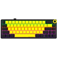 Клавіатура Lorgar KBP70MW Pro RGB Wireless/Bluetooth/USB UA Black/yellow (LRG-KBP70MW-YL-US) Diawest