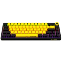 Клавіатура Lorgar KBP70MW Pro RGB Wireless/Bluetooth/USB UA Black/yellow (LRG-KBP70MW-YL-US) Diawest