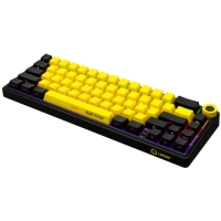 Клавіатура Lorgar KBP70MW Pro RGB Wireless/Bluetooth/USB UA Black/yellow (LRG-KBP70MW-YL-US) Diawest