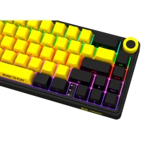 Клавіатура Lorgar KBP70MW Pro RGB Wireless/Bluetooth/USB UA Black/yellow (LRG-KBP70MW-YL-US) Diawest