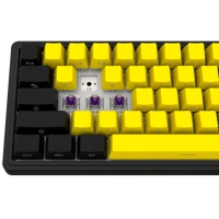 Клавіатура Lorgar KBP70MW Pro RGB Wireless/Bluetooth/USB UA Black/yellow (LRG-KBP70MW-YL-US) Diawest