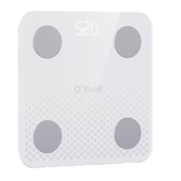 Ваги підлогові Oyeet BS-OY01 WHITE Diawest