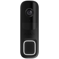 Панель виклику Ajax Doorbell black Diawest
