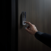 Панель виклику Ajax Doorbell black Diawest