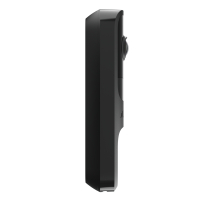 Панель виклику Ajax Doorbell black Diawest
