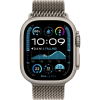 Смарт-годинник Apple Watch Ultra 2 2024 GPS + Cellular 49mm Natural Titanium Case with Natural Titanium Milanese Loop (MX4M3UL/A) Diawest