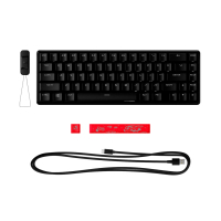 Клавіатура HyperX Alloy Origins 65 HX Red USB UA Black (4P5D6AA) Diawest