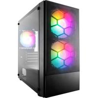 Корпус 1stPlayer X4-M-BK-2F1P-1F1 Diawest