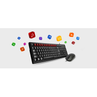 Комплект Genius KM-100SE USB UA Black (31330009410) Diawest