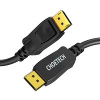 Кабель мультимедійний DisplayPort to DisplayPort 2.0m v1.4 8K60Hz Choetech (XDD01-V1-BK) Diawest