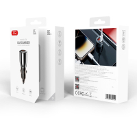 Зарядний пристрій XO CC58 USB-C PD65W + USB-A 30W Gray (CC58_Tarnish) Diawest