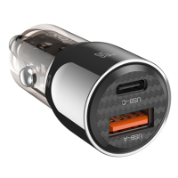 Зарядний пристрій XO CC58 USB-C PD65W + USB-A 30W Gray (CC58_Tarnish) Diawest