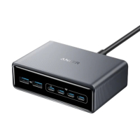 Зарядний пристрій Anker GaNPrime 200W 4xUSB-C PD + 2xUSB-A Black (A2683341) Diawest