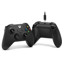 Геймпад Microsoft Wireless Controller Carbon Black + USB Type-C (1V8-00002) Diawest