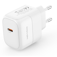Зарядний пристрій XO L136 20W USB-C PD White (L136_White) Diawest