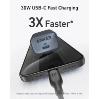 Зарядний пристрій Anker PowerPort 511 Nano IV 30W USB-C Black (A2337G11) Diawest