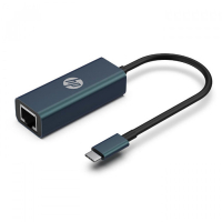 Адаптер USB 3.1 USB-C to RJ45 Ethernet 1000Mbps blue HP (DHC-CT208) Diawest