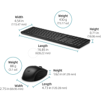 Комплект HP 650 Wireless UA Black (4R013AA) Diawest