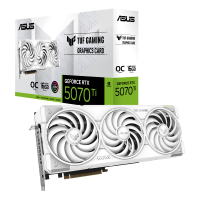 Відеокарта ASUS GeForce RTX5070 Ti 16GB TUF OC WHITE GAMING (TUF-RTX5070TI-O16G-WHITE-GAMING) Diawest