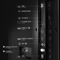 Телевізор Hisense 65E7Q Diawest