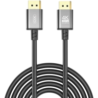 Кабель мультимедійний DisplayPort to DisplayPort 5.0m v1.2 tranish XO (GB018B-DP.tranish) Diawest