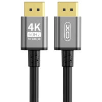 Кабель мультимедійний DisplayPort to DisplayPort 5.0m v1.2 tranish XO (GB018B-DP.tranish) Diawest