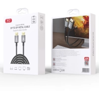Кабель мультимедійний DisplayPort to DisplayPort 5.0m v1.2 tranish XO (GB018B-DP.tranish) Diawest