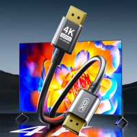 Кабель мультимедійний DisplayPort to DisplayPort 5.0m v1.2 tranish XO (GB018B-DP.tranish) Diawest
