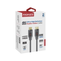 Кабель мультимедійний HDMI to HDMI 1.5m v2.0 black Promate (prolink4k60-150) Diawest