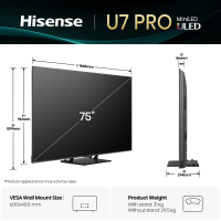 Телевізор Hisense 75U7Q PRO Diawest