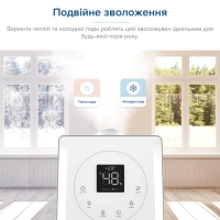 Зволожувач повітря Levoit LV600S Smart Hybrid Ultrasonic Humidifier (HEAPHULVSEU0042) Diawest