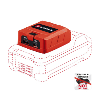 Адаптер Einhell USB акумуляторний TC-CP 18 Li USB A/C - Solo, PXC, 18В, Type-A/Type-C, 2A (4514148) Diawest