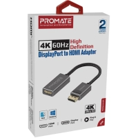 Перехідник DisplayPort to HDMI Promate (medialink-dp.black) Diawest