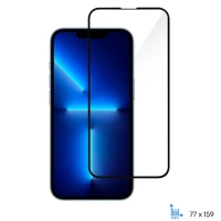 Скло захисне 2E iPhone 13 Pro Max 2.5D FCFG black (2E-IP-13M-6.7-SMFCFG-BB) Diawest