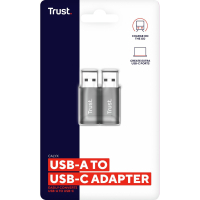 Перехідник USB-C to USB-A 3.2 Adapter 2-Pack Trust (25573_TRUST) Diawest