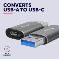 Перехідник USB-C to USB-A 3.2 Adapter 2-Pack Trust (25573_TRUST) Diawest