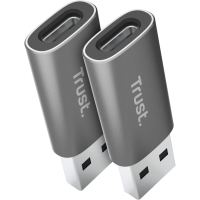 Перехідник USB-C to USB-A 3.2 Adapter 2-Pack Trust (25573_TRUST) Diawest