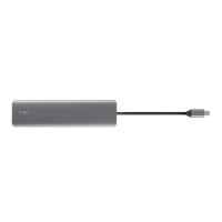 Концентратор Trust USB-C 7-in1 2xUSB-А 3.2/2xUSB-С/2xHDMI/DP aluminiu 0.16m grey (25661_TRUST) Diawest
