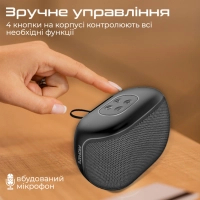 Акустична система Promate Mood 5W Black (mood.black) Diawest