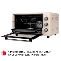 Електропіч Perfelli MIRAGE 48 IVORY Diawest