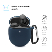 Чохол для навушників Armorstandart Hang Case для Google Pixel Buds Pro Midnight Blue (ARM75404) Diawest