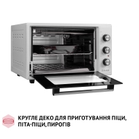 Електропіч Perfelli MIRAGE 37 WHITE Diawest