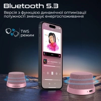 Акустична система Promate Punch 3 Вт Pink (punch.pink) Diawest