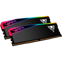 Модуль пам'яті для комп'ютера DDR5 32GB (2x16GB) 6400 MHz Viper Elite 5 Ultra RGB Patriot (VEUR532G6432K) Diawest