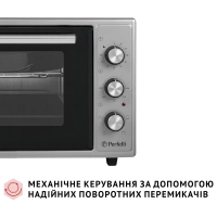 Електропіч Perfelli MIRAGE 37 GREY Diawest