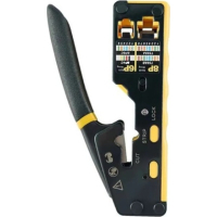 Інструмент Eserver RJ-45 (8P8C), RJ-12/11 (6P6C/6P4C), для прохідних конекторів (WT-4227B) Diawest