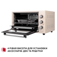 Електропіч Perfelli TRIMO 48 IVORY Diawest
