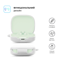 Чохол для навушників Armorstandart Hang Case для Xiaomi Redmi Buds 6 White (ARM83393) Diawest